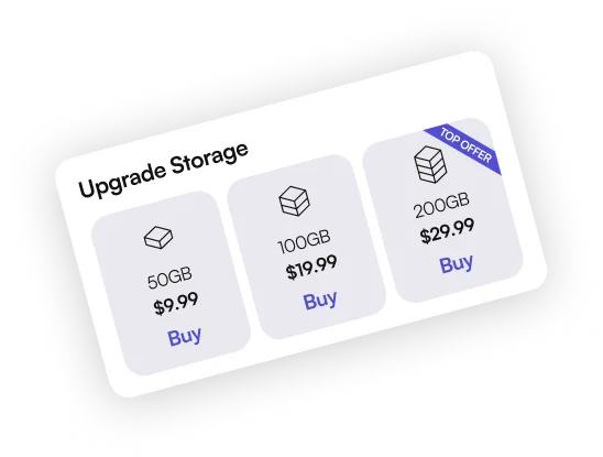 Upgrade Storage image